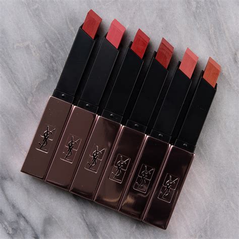 ysl swatches lip|YSL the slim lipstick.